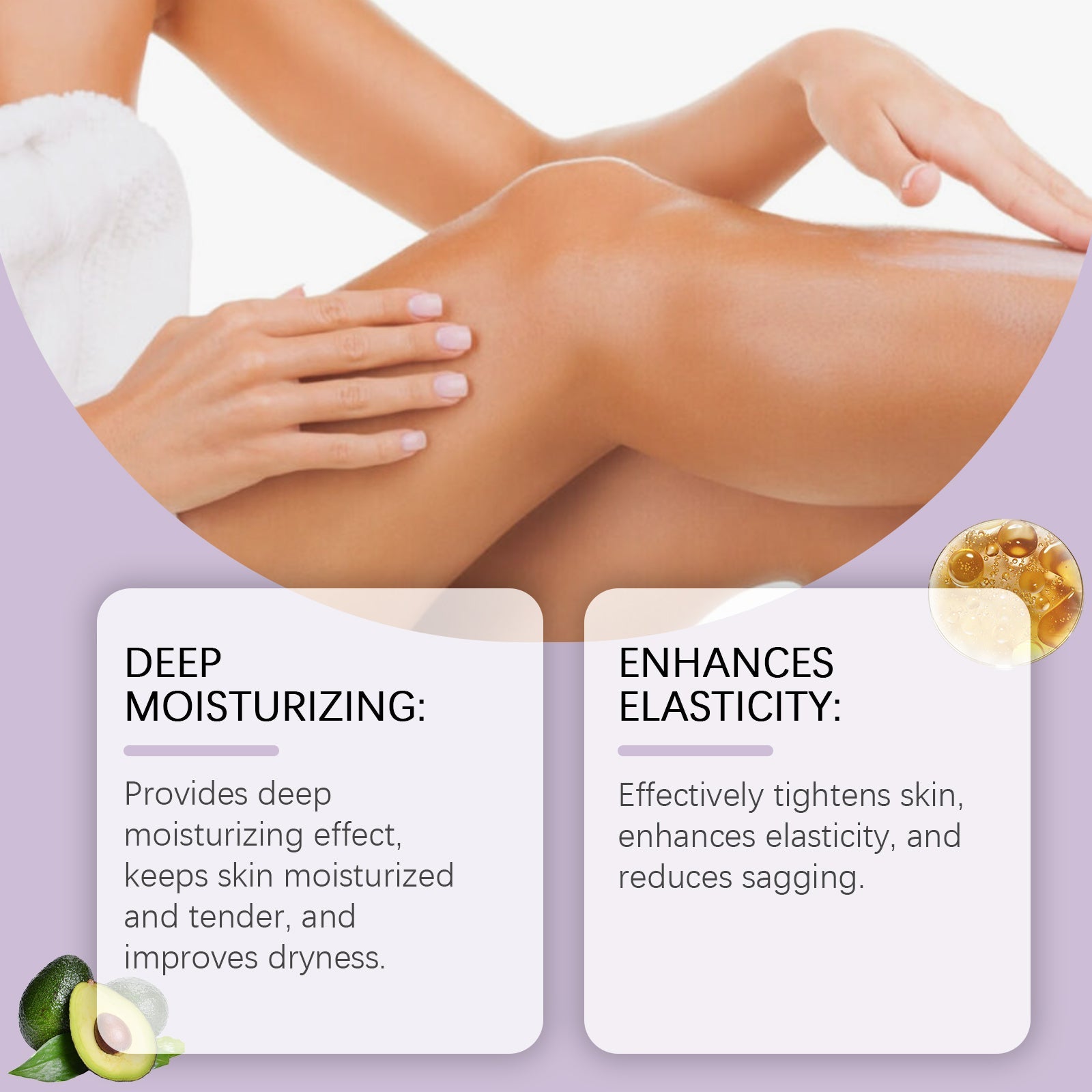 Daily Moisturizing Refreshing Body Skin Care Oil Treatment
