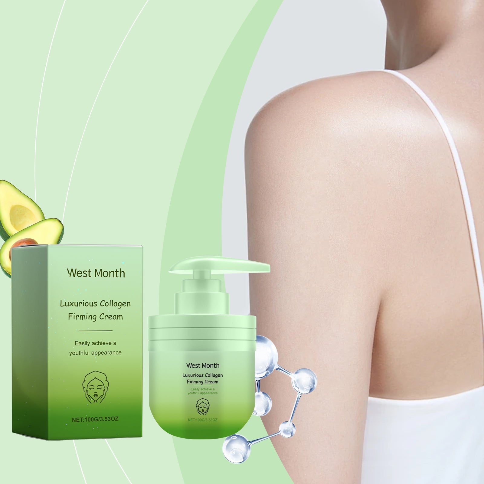 Collagen Body Moisturizer Hydrates And Firmers Skin Care Body Lotion