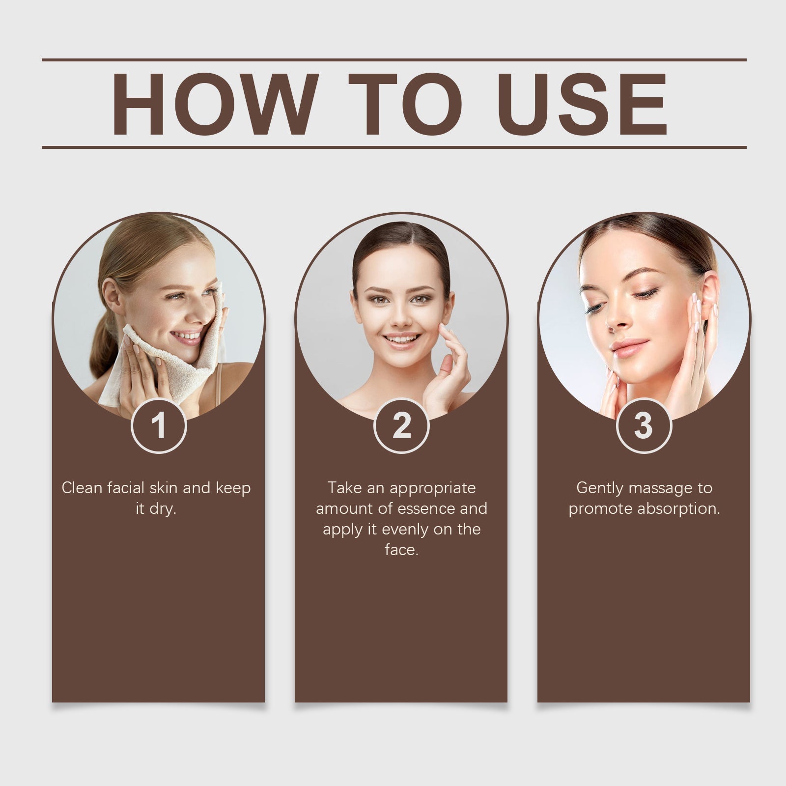 Gentle Moisturizing Light Nourishing Facial Skin Care Essence