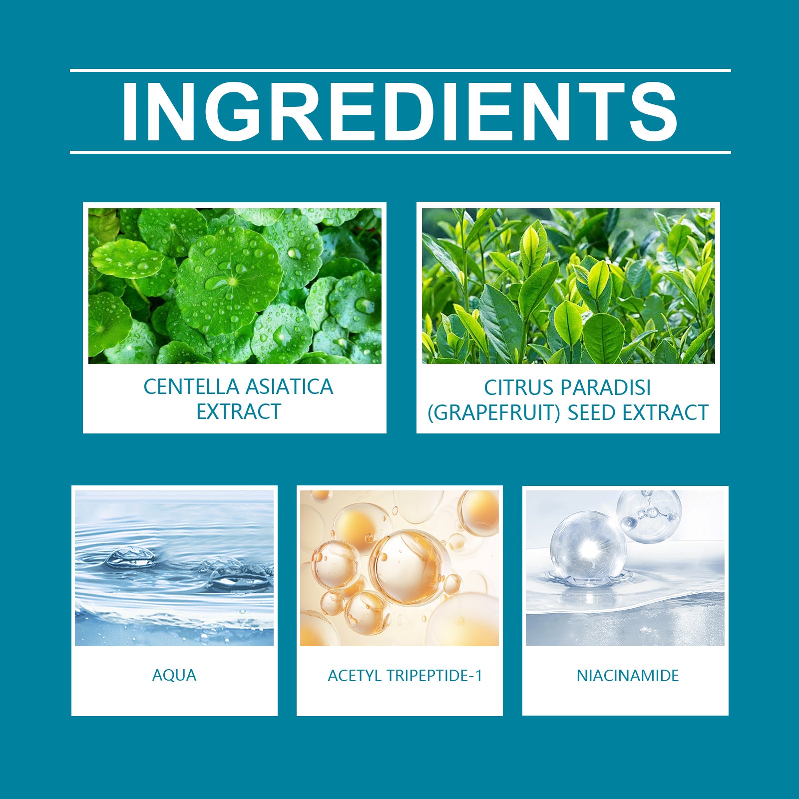 Centella Firming Hydrating Nourishing Brightening Skin Care Essence