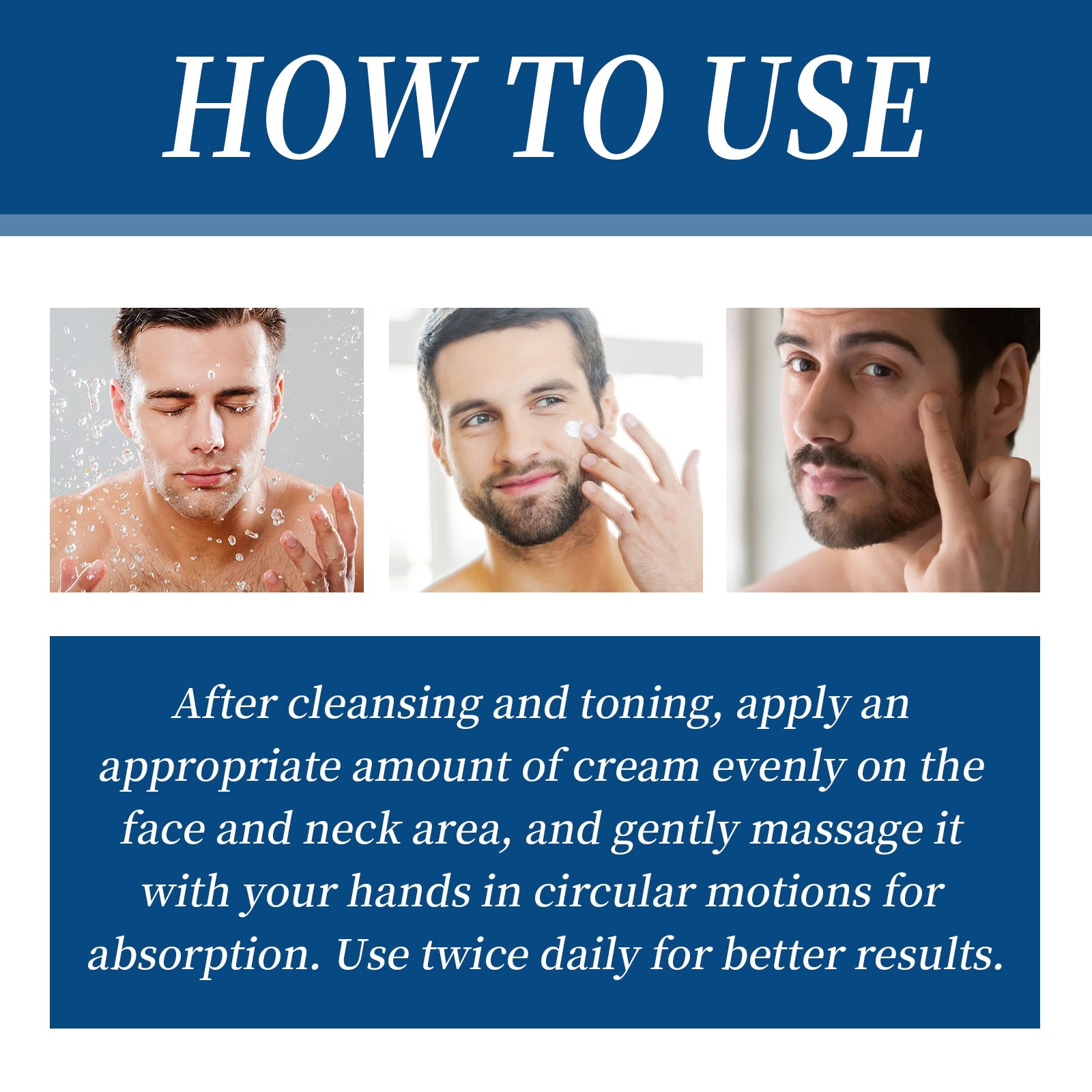 Men’s Collagen Anti Aging Wrinkle Tightening Hydrating Face Cream