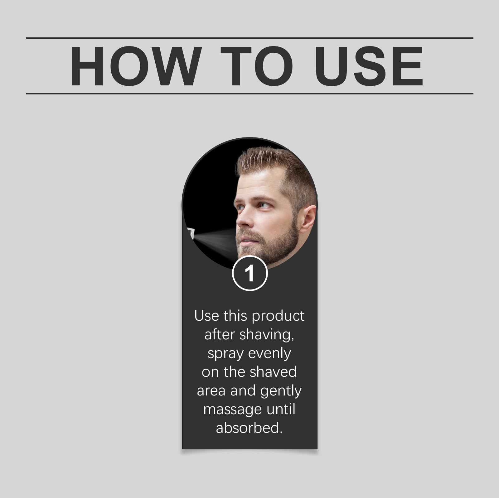 Men’s After Shave Soothing Moisturizing Cooling Beard Spray