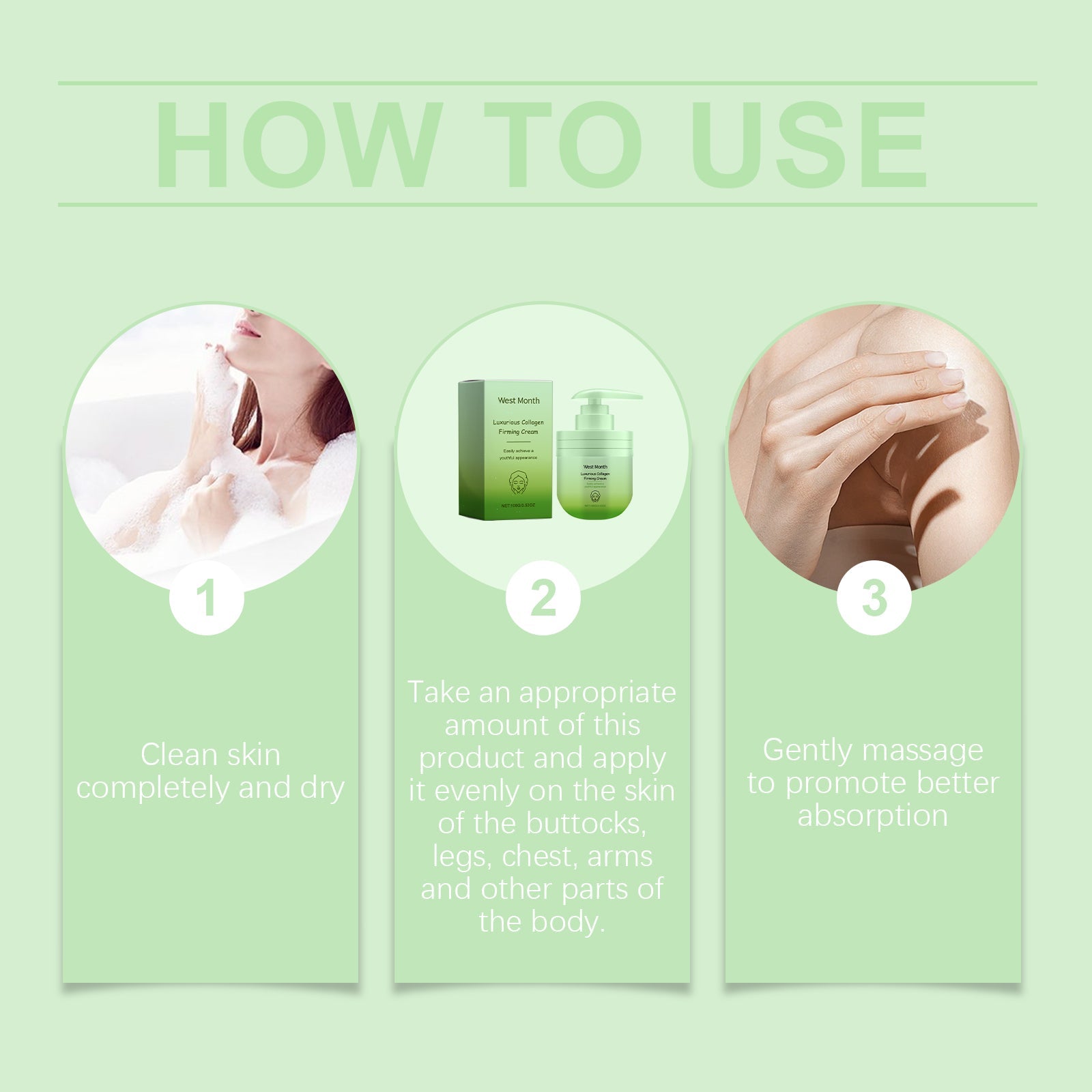 Collagen Body Moisturizer Hydrates And Firmers Skin Care Body Lotion