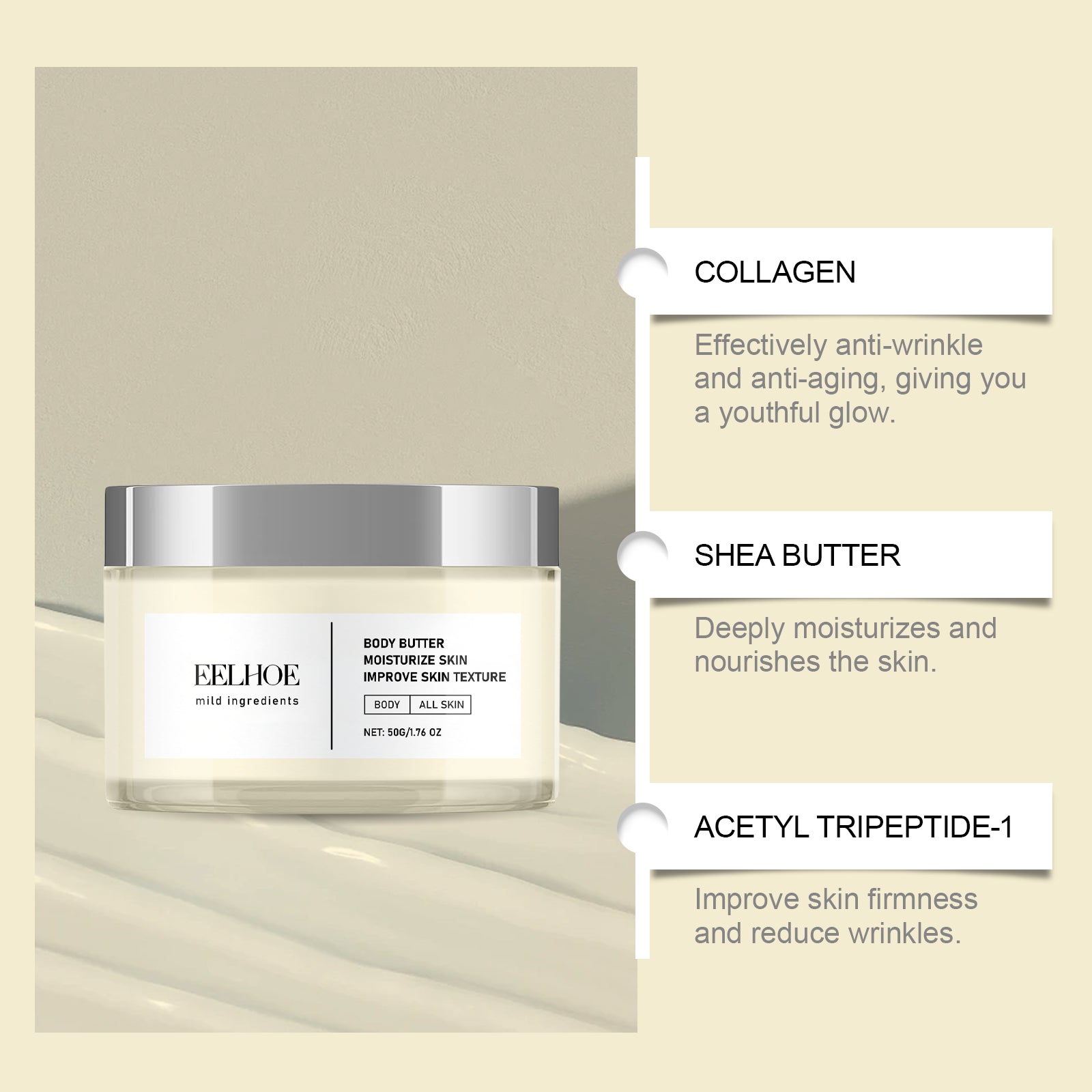 Hydrating Body Moisturizer Enhances Shine Soft Tender Skin