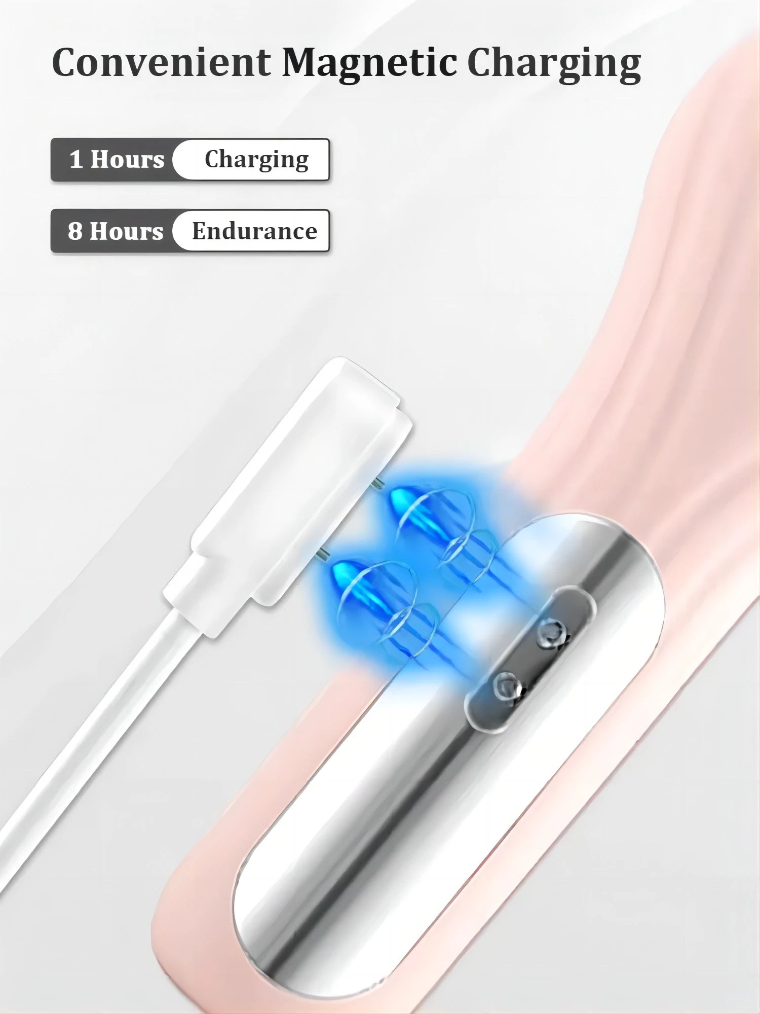 Silicone Electric Face Scrubber - Waterproof Facial Cleansing Brush with Heating & Vibration