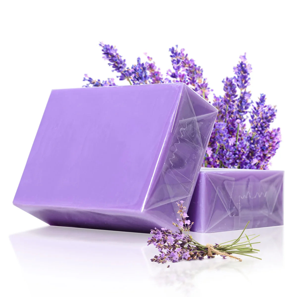Natural Lavender Essential Oil Soap - Handmade for Cleansing & Oil Control