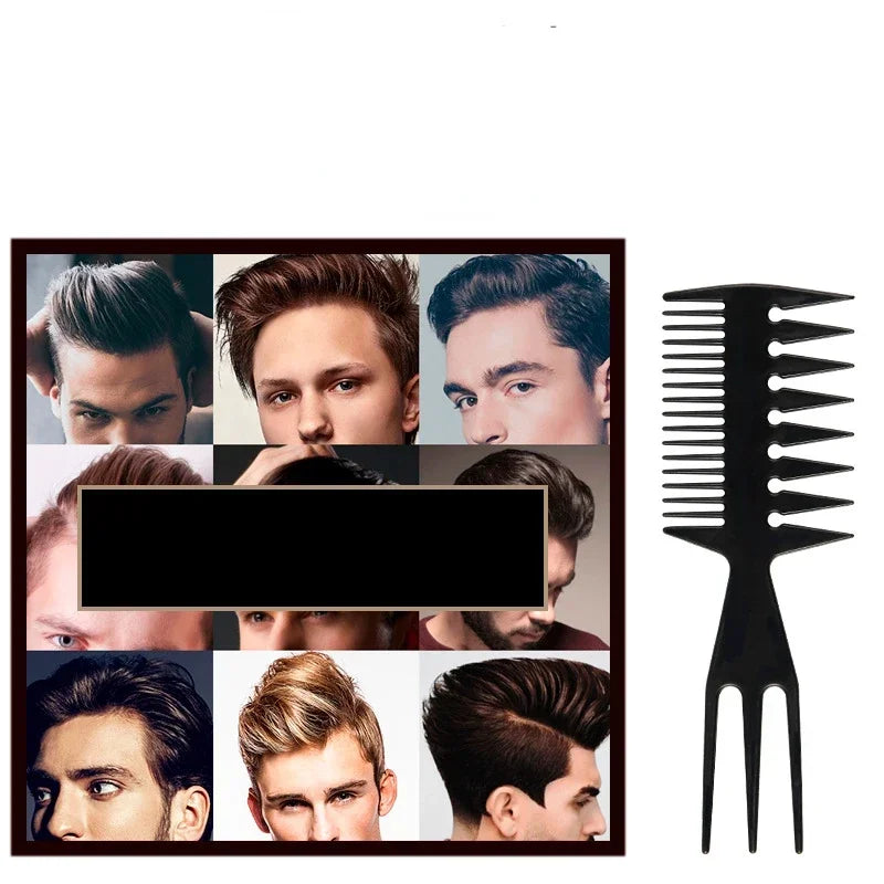 Double-Sided Fish Bone Hair Comb - Professional Barber Styling & Coloring Brush