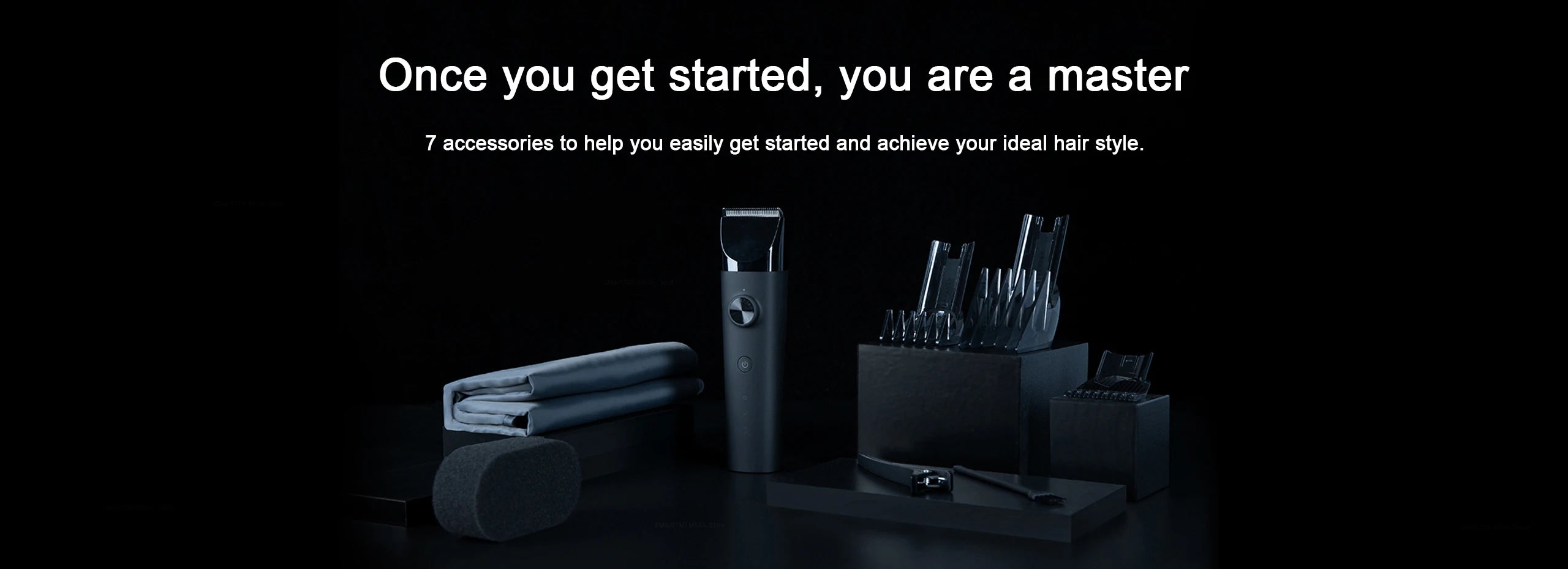 Xiaomi Mijia Hair Trimmer - IPX7 Waterproof Cordless Electric Clipper for Men