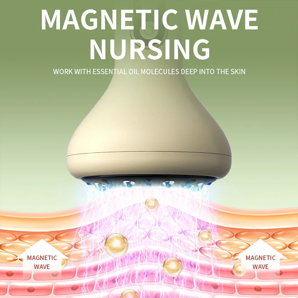 Electric Cupping Massage Guasha Vacuum IR Heating Massager