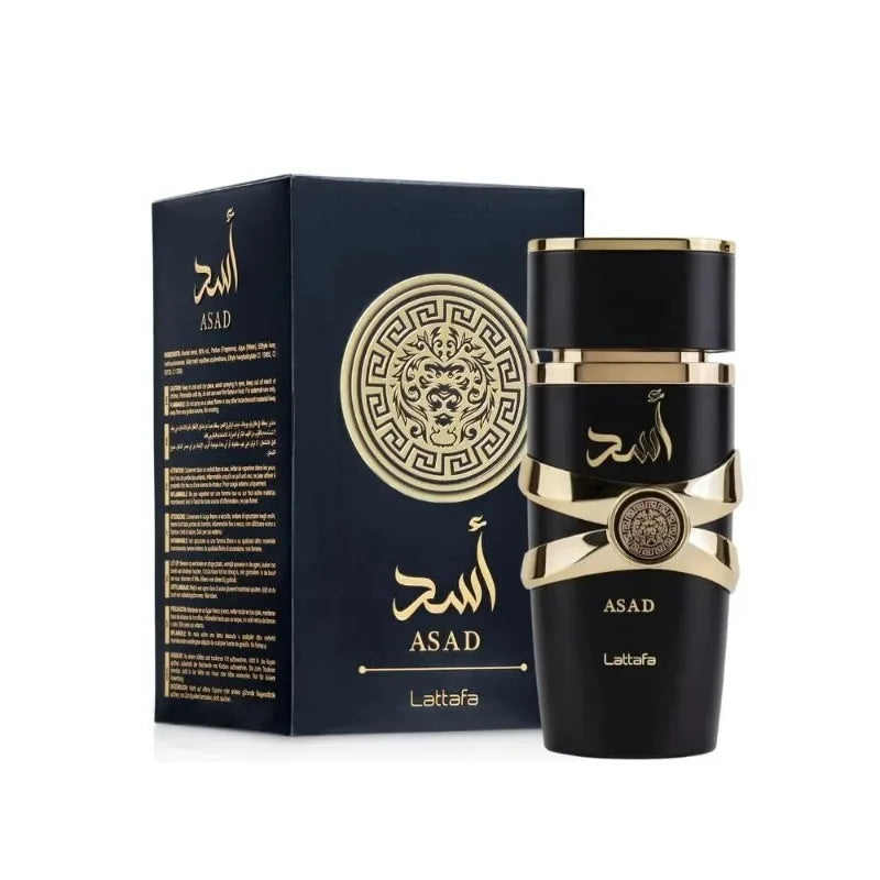 Lattafa Black Edition Asad Eau De Parfum 3.4oz - Unisex Floral Fragrance