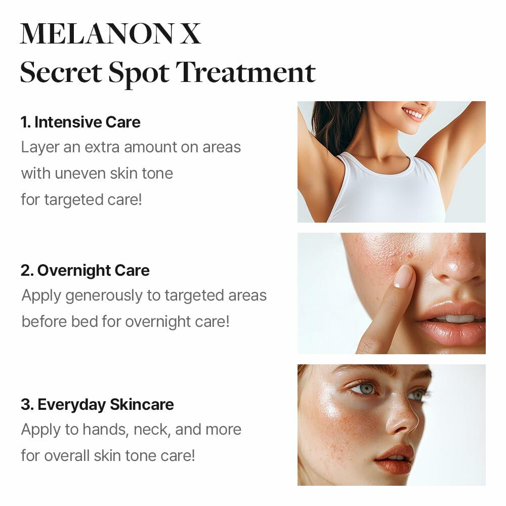 MDP+ Melanon X Spot Care Cream 1.05oz Skin Tone Evenness Hydrating Formula